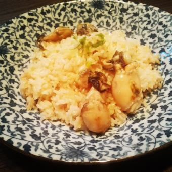 ◆ Fried rice with oysters