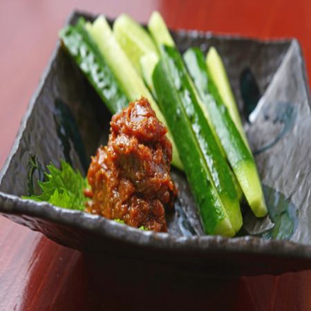 マグロ味噌キュー