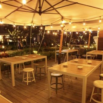 In various scenes such as dates, drinking parties, company banquets, etc. ♪ We also install stoves, windbreaks, and rent blankets so that you can use it even during the winter season! [Kobe Station / Yakitori / Night view / Beer / Craft beer /lunch】