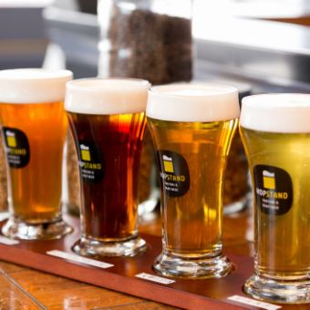 [Craft Beer Course] All-you-can-drink of all 4 types of craft beers♪ 5,000 yen including 2 hours of all-you-can-drink of 7 dishes with plenty of food