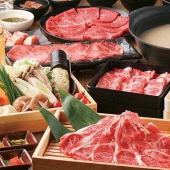 『高級食材堪能コース』国産毛蟹やA5和牛に舌鼓！3時間飲み放題付き【11品8000円】