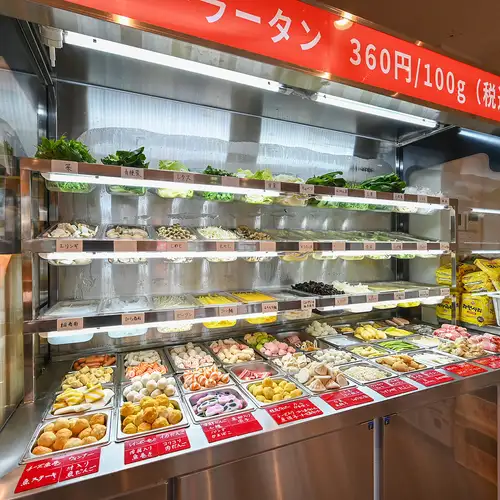 70種以上の具材から選べる