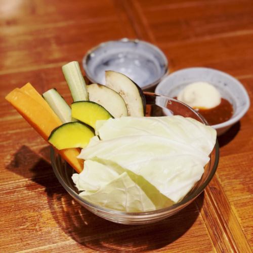 野菜畑　国産新鮮野菜盛合せ 二人盛 