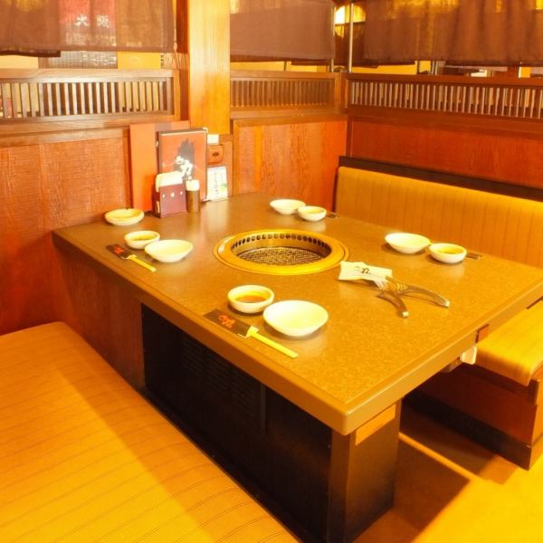 Of course, we also have table seats! Recommended for those who like tables rather than tatami mats.You can relax and enjoy your meal.