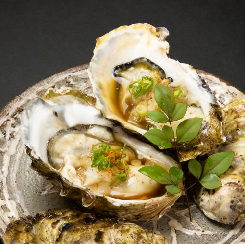 Our recommended grilled oysters!