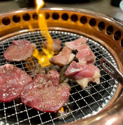【6人以上預約】70分鐘烤肉無限量套餐◎男性：5,500日元/女性及老年人：4,950日元/小學生：3,850日元/幼兒：1,650日元