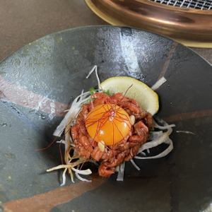 히타치 쇠고기의 유케 쇠고기 생선 바람 1 인분