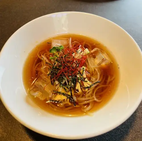 담백한 김치냉면