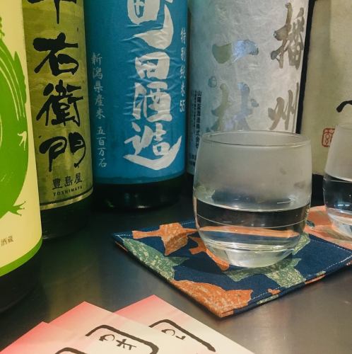 季節ごとの日本酒がそろう