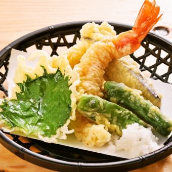 Assorted tempura