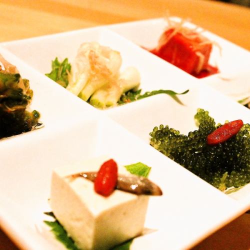 Enjoy traditional Ryukyu cuisine