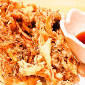 <Kakiage> Mozuku seaweed tempura