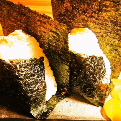 おにぎり(みそ・鮭・梅)