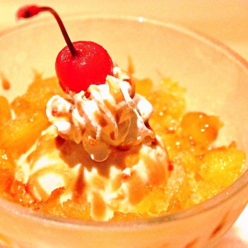 マンゴーシャーベット