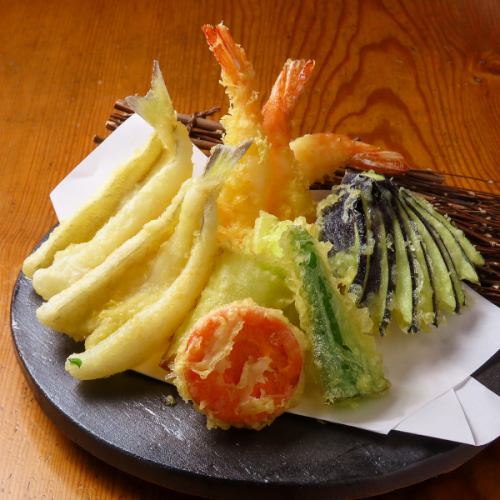 天麩羅盛り合わせ
