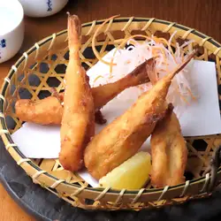 北海道産タコ唐揚げ/小フグの唐揚げ