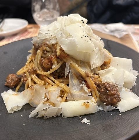 【PASTA】肉々しいボロネーゼ(ミートソース)