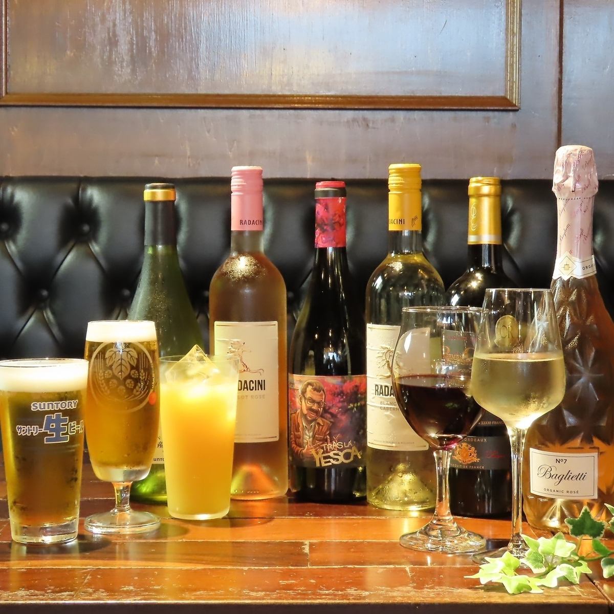 【貸切可】昼飲み大歓迎!!通常コース以外にもプランのご相談可◎