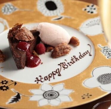 デザートプレートご用意できます♪詳しくはお店へご連絡下さい♪