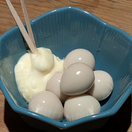 うずら卵出汁醤油漬け