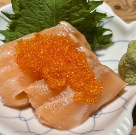 サーモン刺身