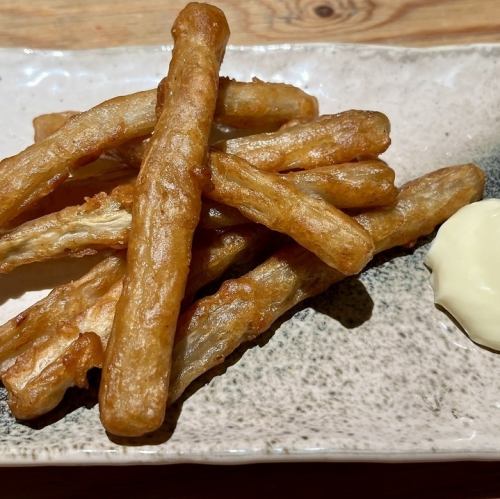 ごぼうの唐揚げ