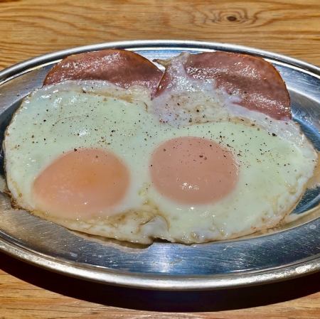 ダブルハムエッグ