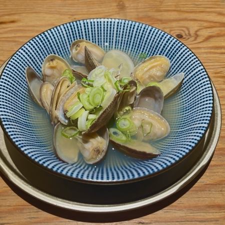 あさり酒蒸し