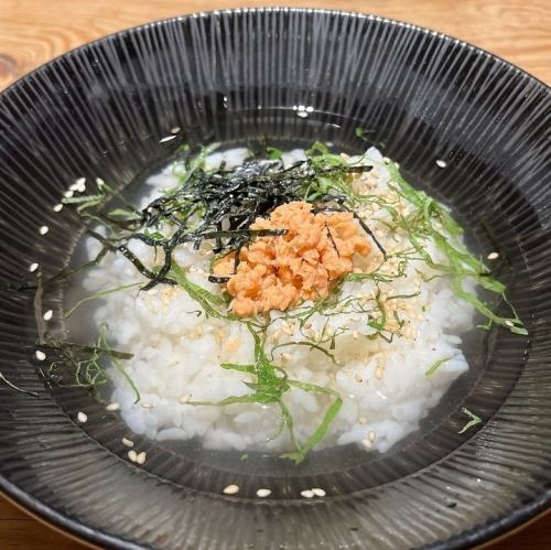 お茶漬け（鮭or梅）