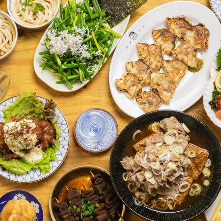 [Perfect for Company Parties] Miso Katsu and Chicken Wings! 11 Dishes ○ A Satisfying American Course <2-Hour All-You-Can-Drink Included: ¥4,300>