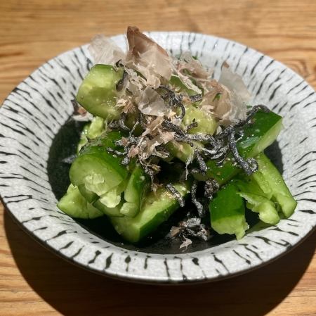 塩昆布きゅうり