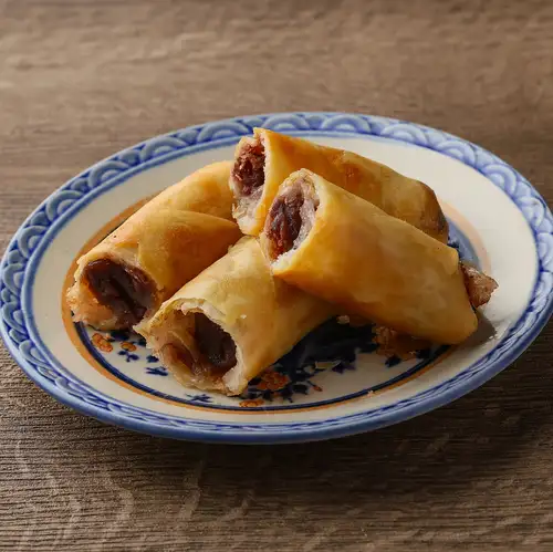 豆沙国饼（年糕红豆沙春卷）