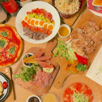 Limited to 3 groups per day! [2-hour all-you-can-eat and drink course with 100 dishes] 3,000 yen ⇒ 2,000 yen <Sunday to Thursday only>