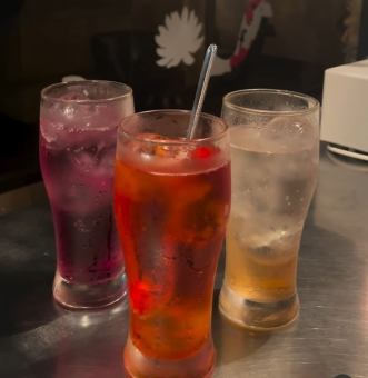 [金、土、祝前限定]当日OK♪時間無制限スタンダード飲み放題のみ★1800円税込