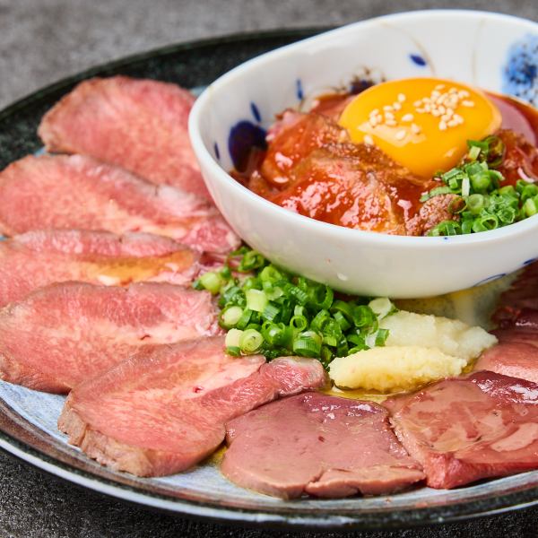 【当店おすすめ】牛タン刺し・牛ハラミユッケ・盛り合わせなど厳選肉多数ご用意！