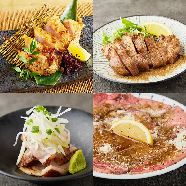 【当店おすすめ】牛タン塩麹焼き・牛ハラミのユッケなど極上肉が自慢の個室居酒屋です☆