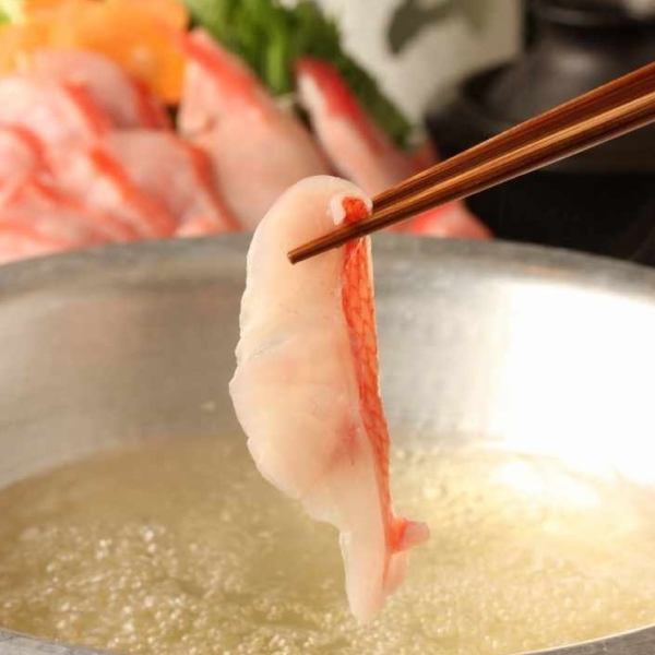 冬のイチオシ「ぶりしゃぶコース」！大小宴会・接待で大人気。忘年会・新年会にぜひご利用ください。