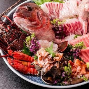 【3時間飲み放題付き】豪華海鮮大宴会コース　全11品　11,000円→10,000円