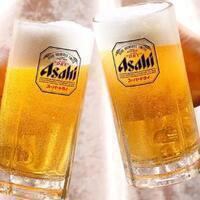 【限时特惠:下午4点至6点,即使亏本也要来!】欢乐时光!生啤290日元(含税)/ 高球和酸味鸡尾酒190日元(含税)