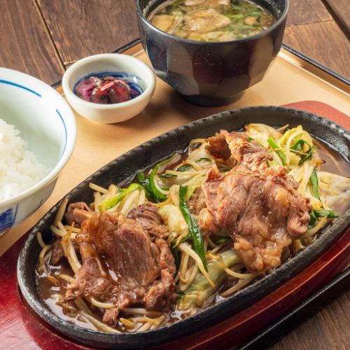 牛焼きすき定食