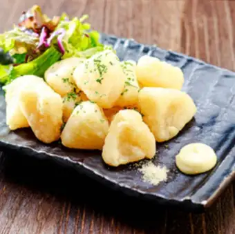 味染み大根の唐揚げ