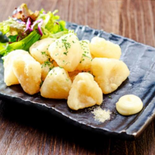 味染み大根の唐揚げ
