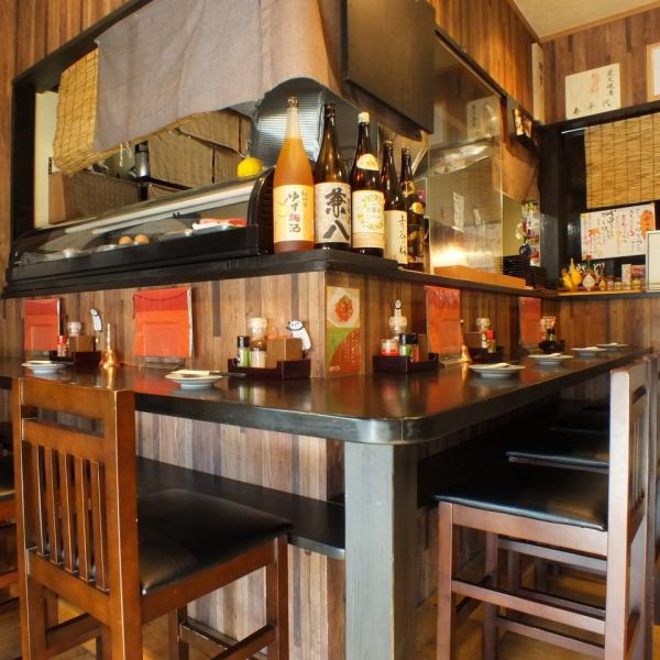 一個人或兩個人也配備一個OK櫃檯座位。這是一個可以用於任何目的的烹飪酒吧。