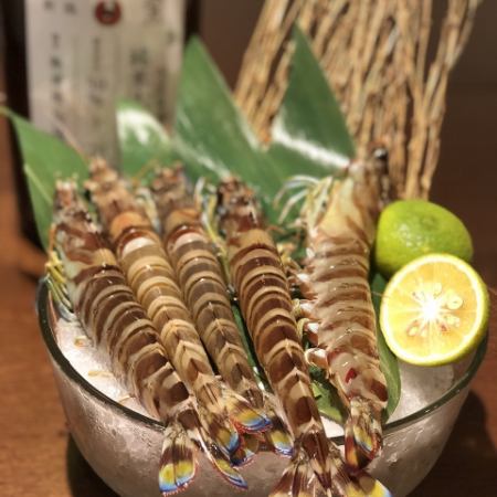 姫島産車海老を楽しむ　車海老の満足ランチ　料理5600円（税込）