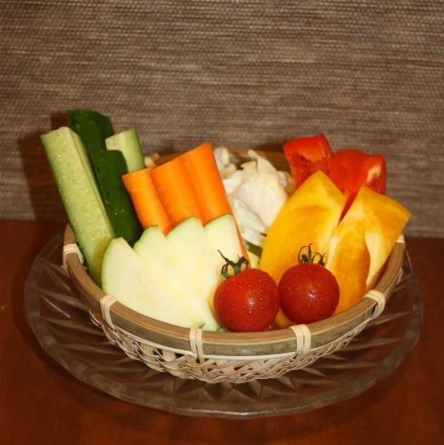 Fresh salad harvested in Isumi City.You can feel the natural sweetness of the vegetables.