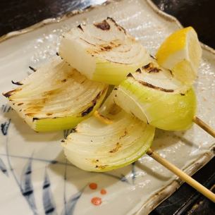 <Vegetable skewers> Onion