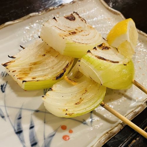 <Vegetable skewers> Onion