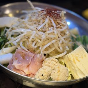 みちのく鶏のとり鍋 一人前