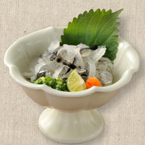 Boiled fugu skin