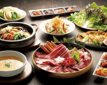 [Very satisfying all-you-can-eat plan] Bringing authentic Korean deliciousness to everyone♪